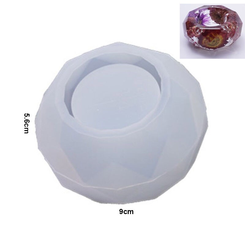 Handmade Glazed Cup Resin Casting Mold Glazed Rose Flower Glass Tumbler Mold Candle Holder Silicone Mold Art Crafts Tool: Dark Gray