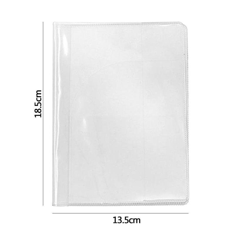 Transparante Paspoort Cover Waterdichte Document Paspoort De Scrub Transparante Couverture Document Paspoort Set Beschermende Tr Z6J3