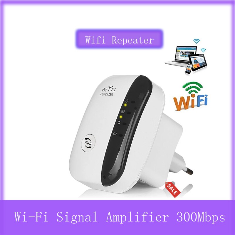 Wireless Wifi Repeater Wifi Range Extender Router Wi-Fi Signal Amplifier 300Mbps WiFi Booster 2.4G Wi Fi Ultraboost Access Point