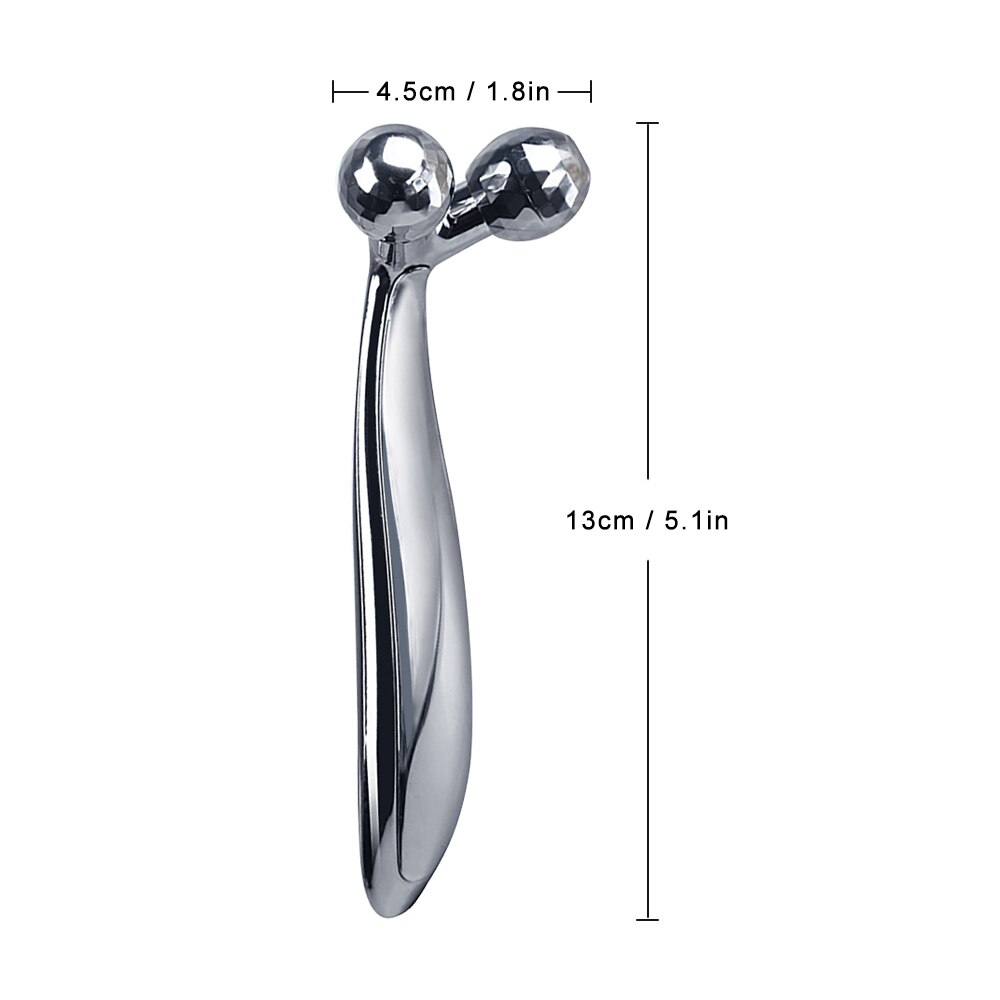 Roller Massager Thin Face Massager Lifting 360 Rotate 3D Full Body Shape Y Shape Massager Wrinkle Remover Facial Massage Tool