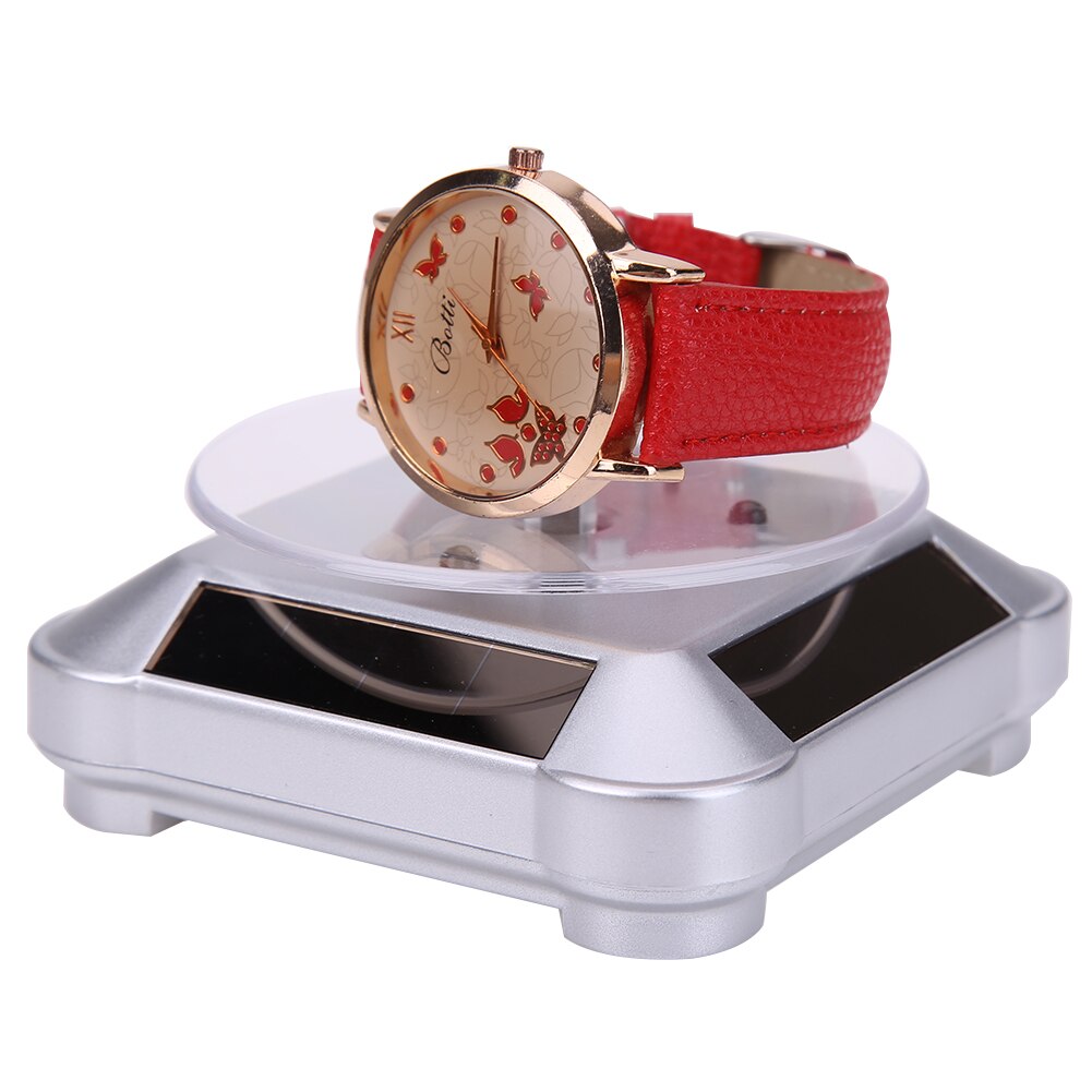 Solar Showcase 360 Turntable Rotating 038B Watch Ring Display Stand