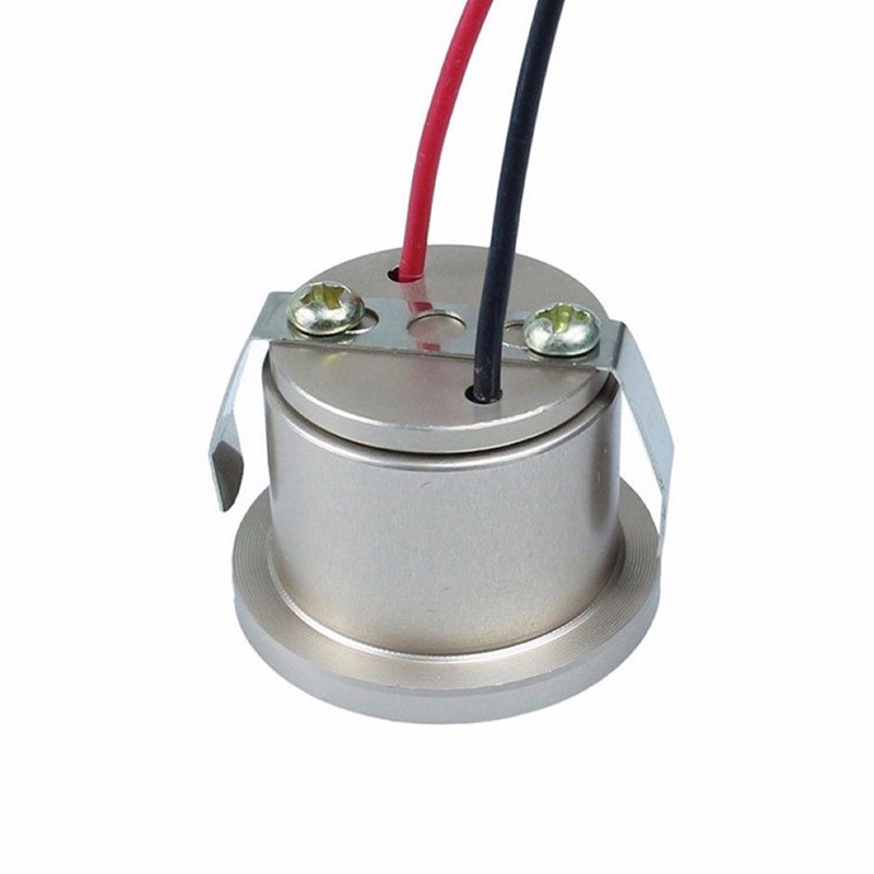 1W /3W LED White/Warm White AC 85-265V Mini Surface Mounted Light Led Downlight Jewelry Cabinet Lamp LED Mini Spotlight Lamp