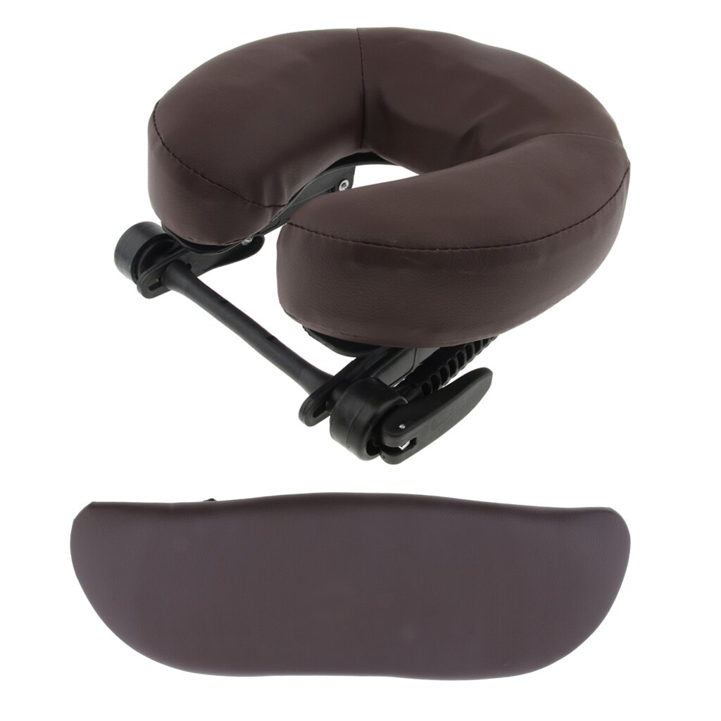 Paquete de 3 reposacabezas para cama de masaje, respaldo portátil y ajustable