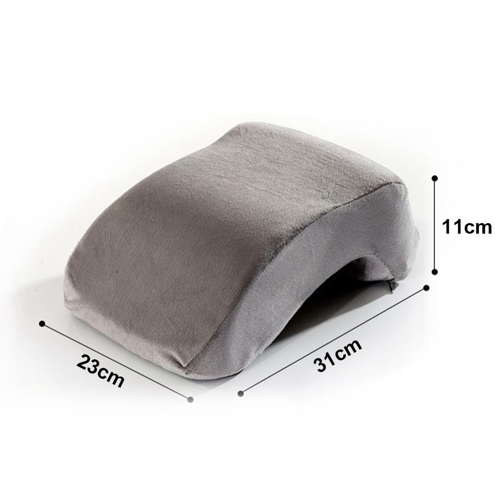 Nap Sleeping Pillow Cushion Slow Rebound Pressure Nap Pillow,Memory Foam Arched Arm Pillow, Prevent Hand Numb Anti Pressure