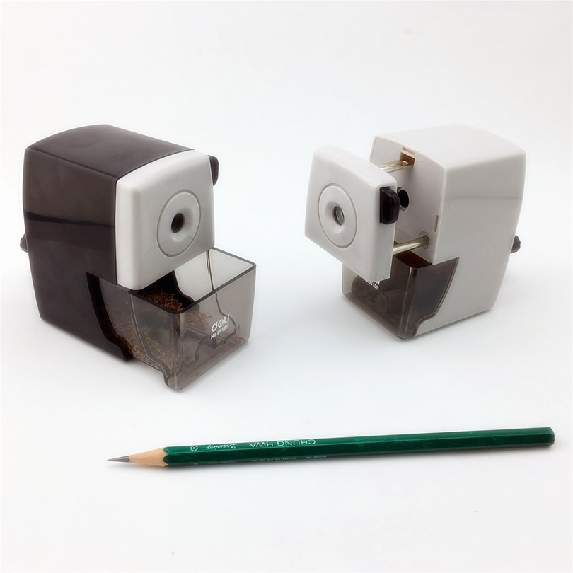 Deli Stationery Pencil sharpener office &amp; school supplies mechanical pencil sharpener office accessories manual pencil sharpener