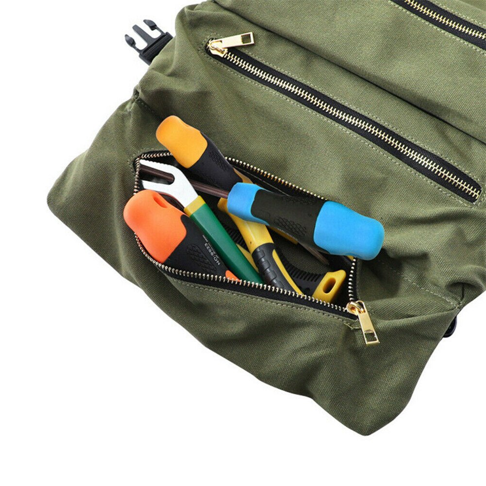 Roll Tool Multi-Purpose Tools Waterproof Roll Up Bag Wrench Roll Pouch Hanging Tool 49*29CM