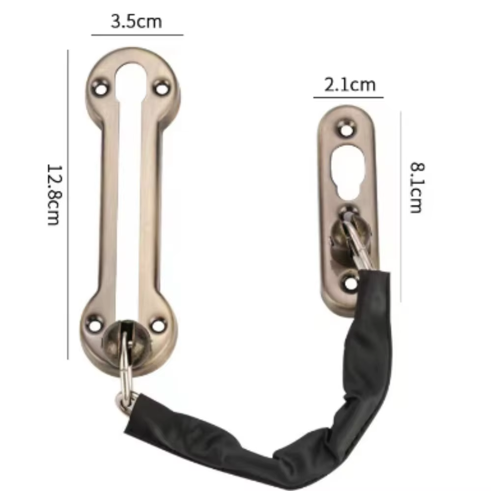 Luminous Door Lock Zinc Alloy 90 ° Rocker Arm Hook Lock Sliding Door Latch Heavy Duty Barn Gate Bolt for Cabinet Door Window