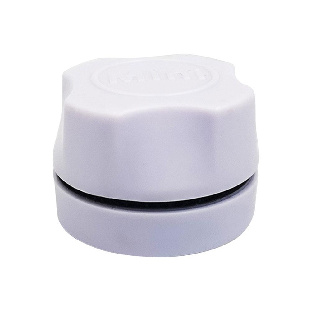 Aquarium Magnetische Borstel Glas Drijvende Algen Schraper Curve Glas Cleaner Mini Scrubber Tool Aquarium Glas Schoonmaken Magneet: White