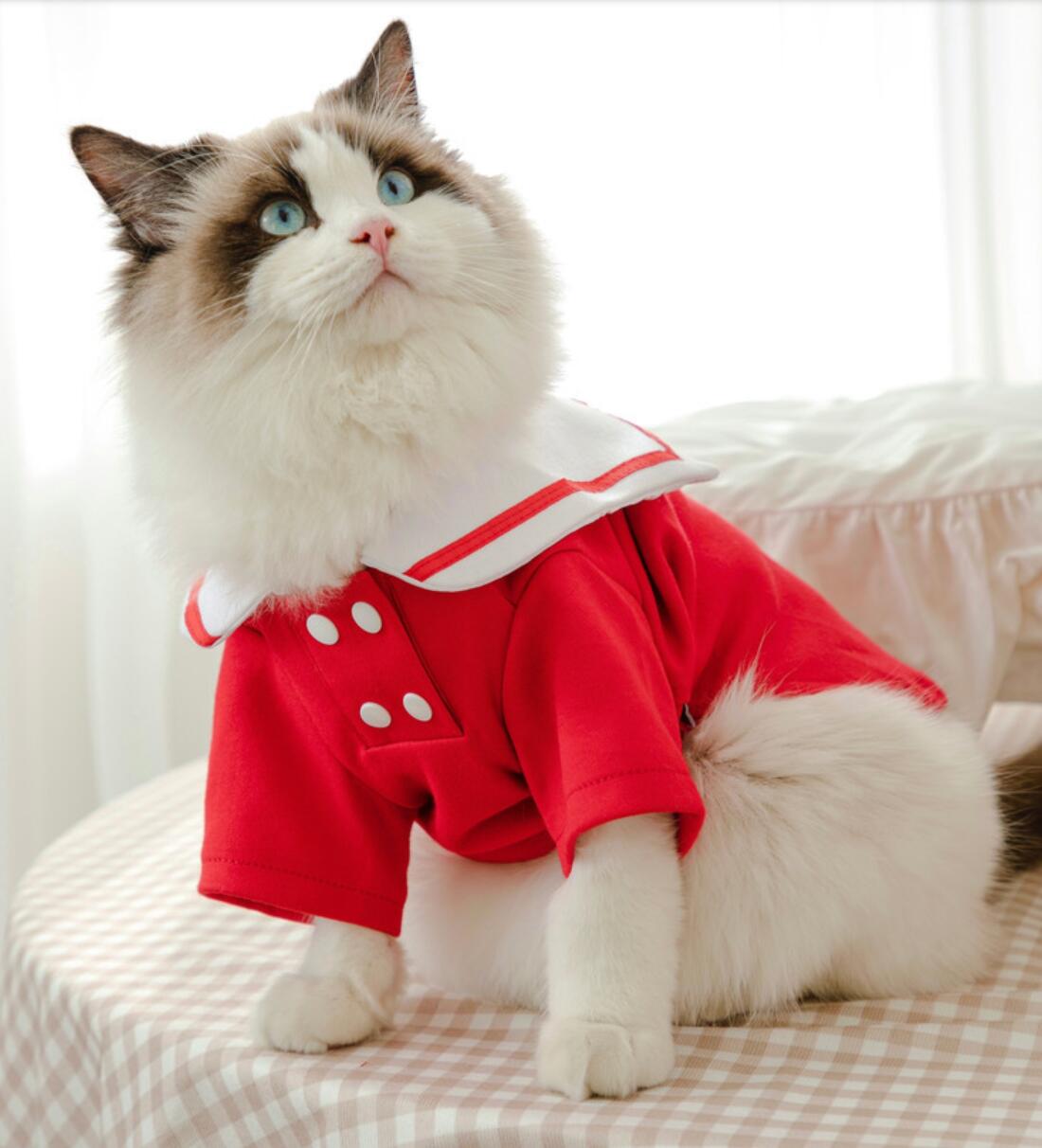 Cuate Cat Clothes Girl Small Dog Skirt Pet Clothing Summer Spring Cat Puppy Clothing