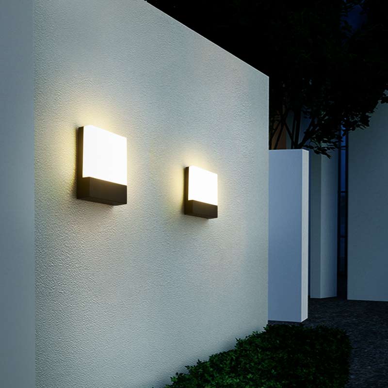 Modern highly transparent wall lamp outdoor wall lights corridor balcony community buitenverlichting residential bra