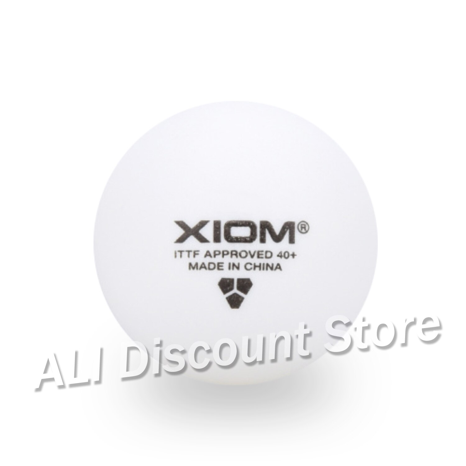 Original xiom 3 star 40+  poly sömlös boll bordtennisboll / pingisboll 6 st/förpackning