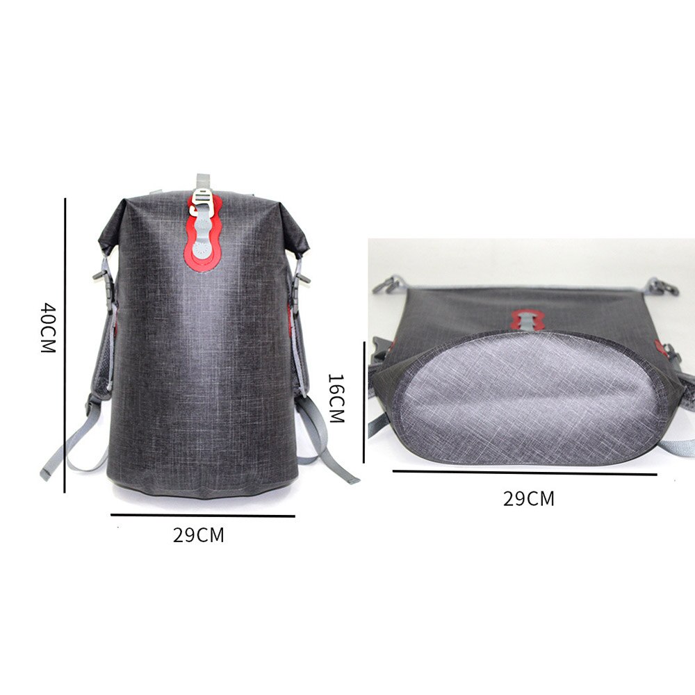 Lichtgewicht Waterdichte Rugzak Vakantiereizen Wandelen Rugzak Outdoor Dry Bag Draagbare Emmer Rugzak Duurzaam