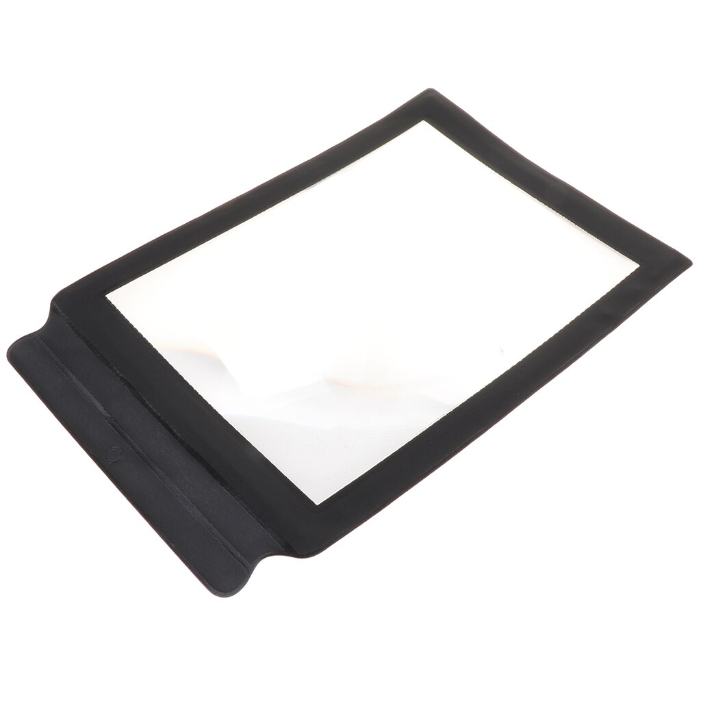 Low Vision Aid Triple Reading Book Newspaper Full Page Magnify Magnifier