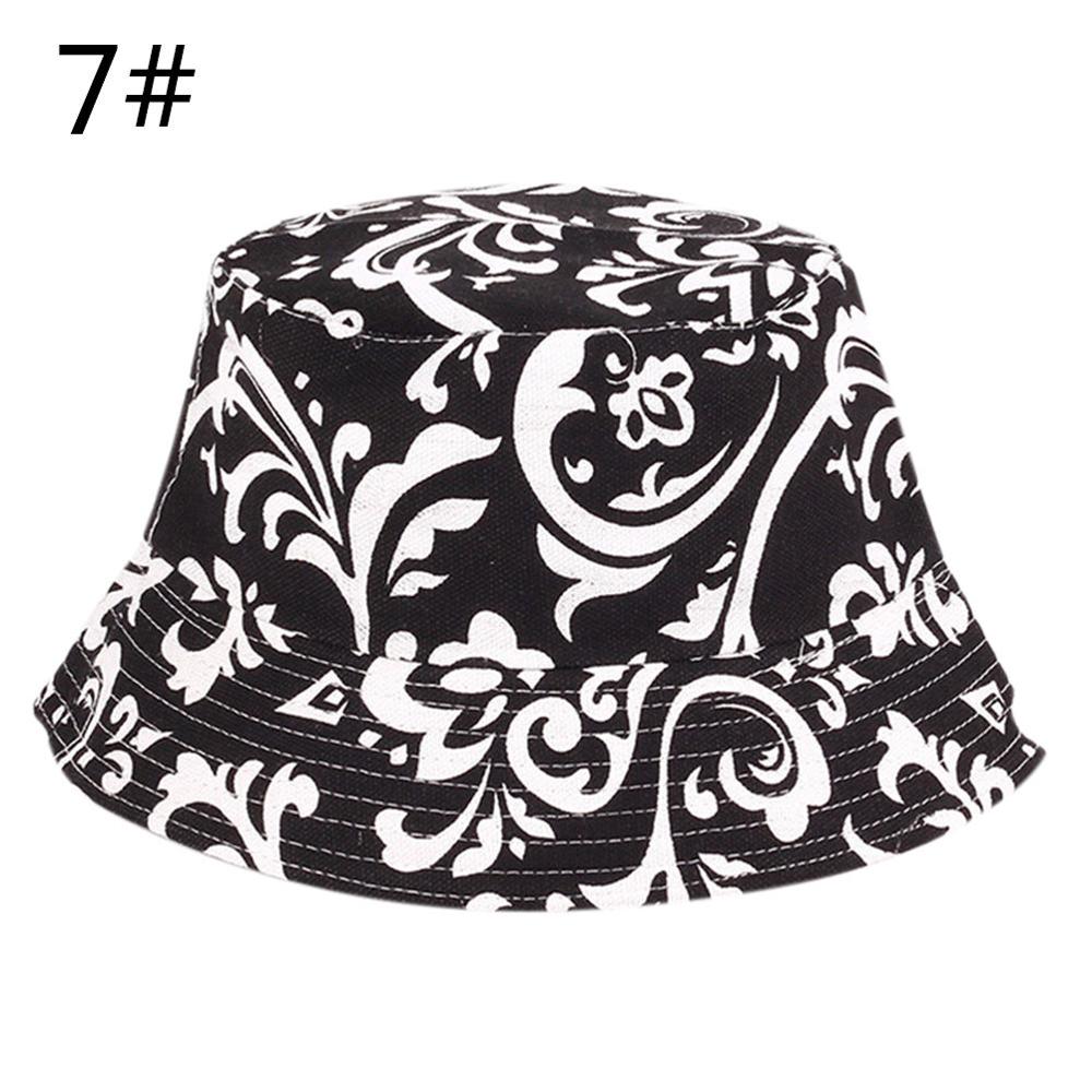 Summer Floral Sun Hat Bucket Funny Summer Novelty Beach Outdoor Cap Fishing Hats Sun Protetion for Men Women: 7