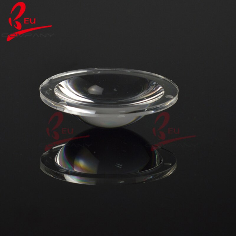 Factory made acrylic lenses Diameter 38 MM Plano-convex lens focal length 40 MM for COB lenses
