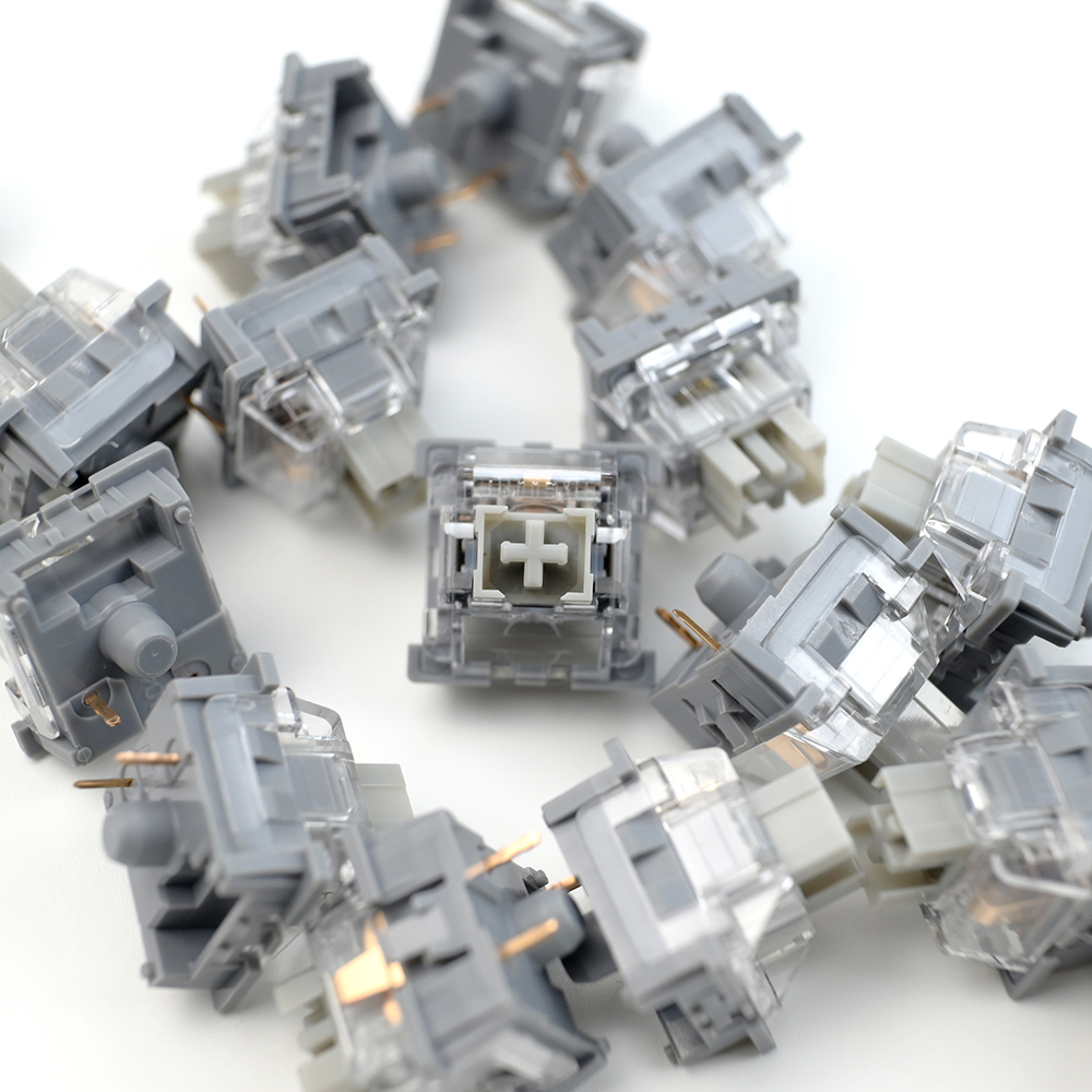 Outemu Switches Lubed Mechanical Keyboard Switch 3Pin Silent Tom Clicky Linear Tactile Milk Jerry Custom Gaming RGB MX Switches