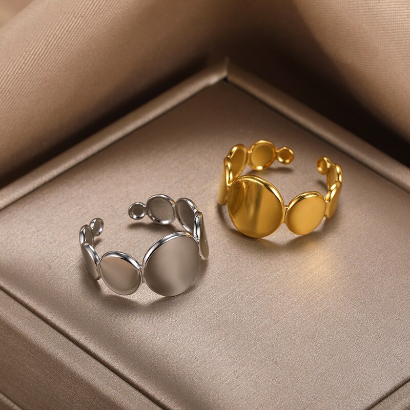 Minimalismo Chevron anelli a forma di V per pollice per gioielli da donna accessori geometrici anelli Midi regali per i migliori amici Bague Femme