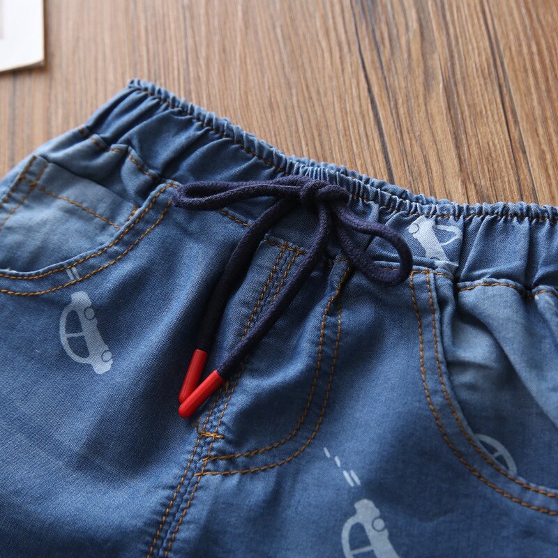 Ragazzi jeans estate abbigliamento per bambini pantaloni a cinque punte per bambini pantaloncini per jeans per bambini 7080 12