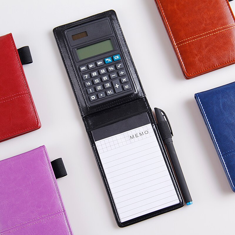 A7 Portable Work Notebook Portable Notebook With Calculator Multi-Function Notes A Variety Of Portable And Compact