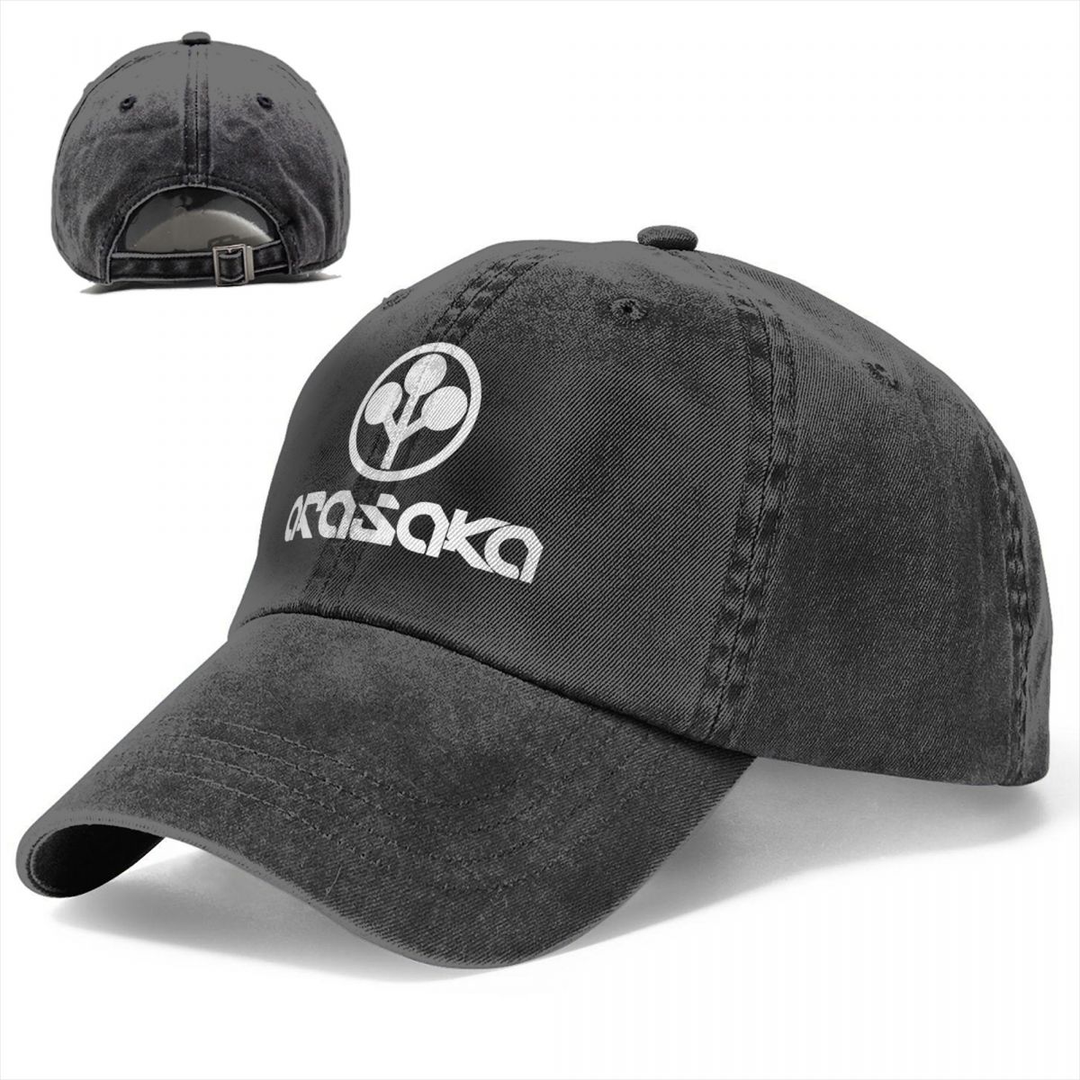 Arasaka merchandise casual baseballkeps vår klassiskt tryck truckerkeps solskyddande sport snapback-keps unisex baseballkepsar