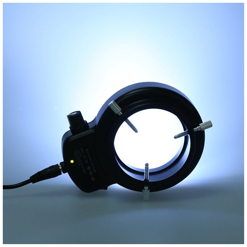 --144 led miniskop ring lys ring lys 0 - 100%  justerbar lampe til miniskop ring lys