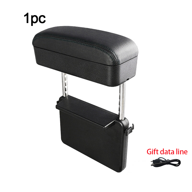 Auto Armsteun Doos Auto Elleboog Rest Universal Auto Seat Gap Organizer Draadloze Lading Armsteun Box Set Opslag Case Auto Accessoires: Default Title