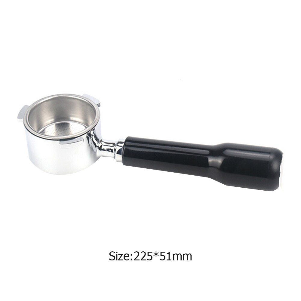 Portafiltro de café sin fondo para Delonghi EC680/EC685, filtro de 51MM, cesta de filtro de repuesto, accesorios de café: 02