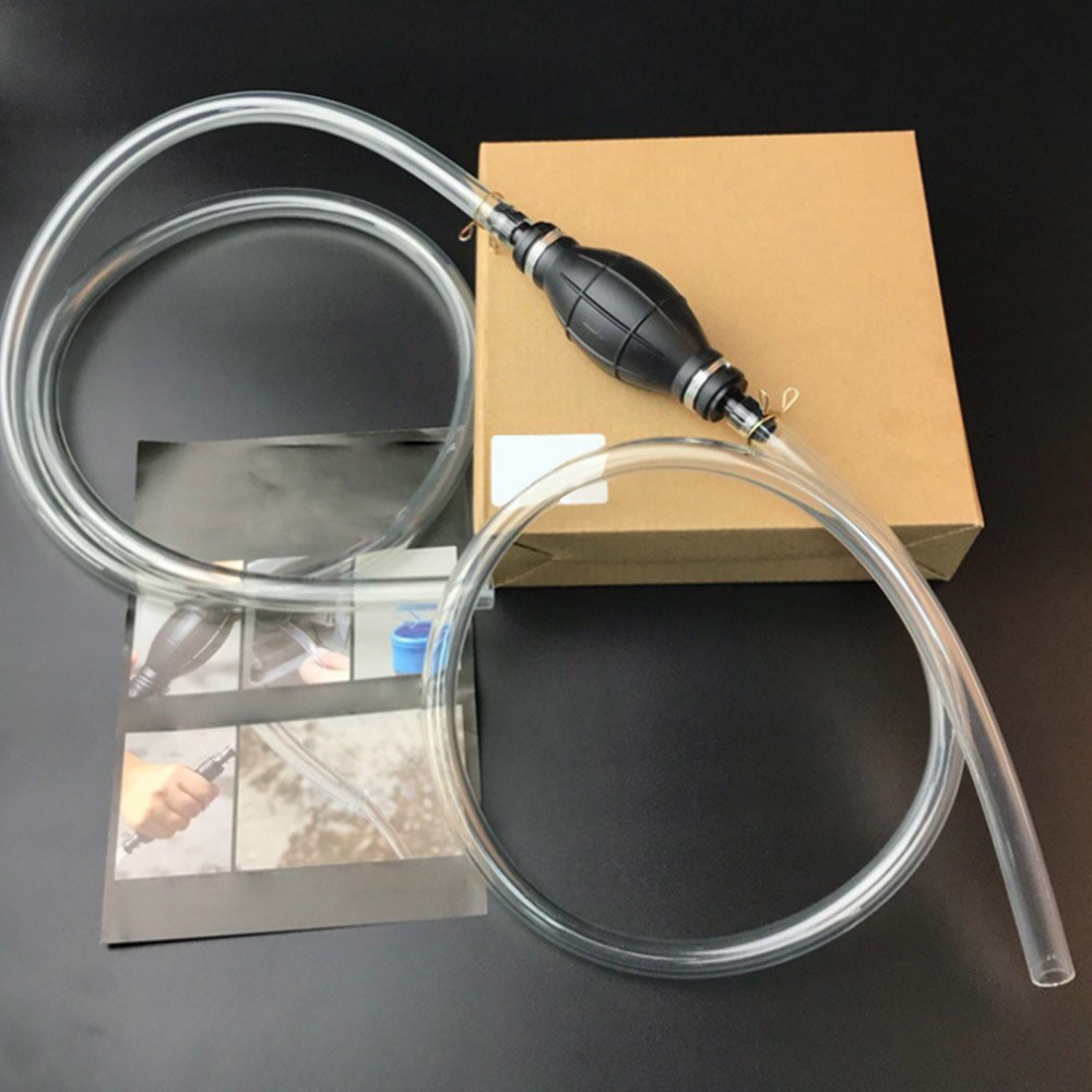 Car Fuel Pump Gas Car fuel pump Gas Oil Pump Manual Hand Suction Pipe Pumping Durable For Liquid Petrol tuning
