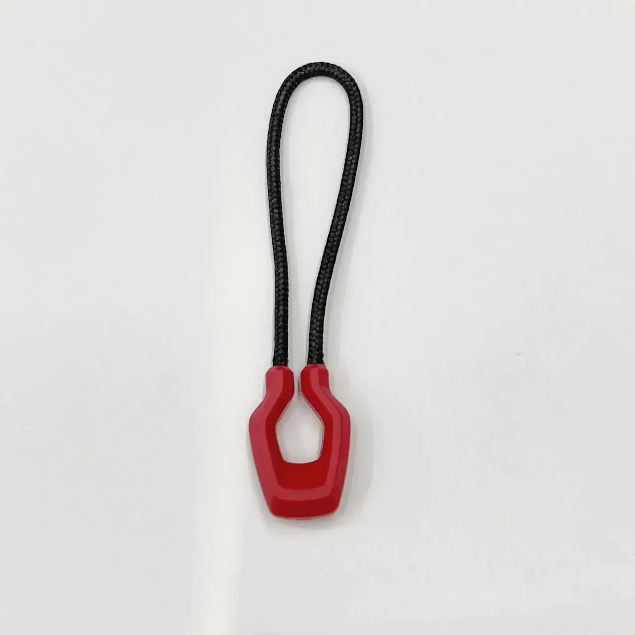 10pcs Fashionable Zipper Pullers Durable Convenient Zipper Extension Knapsack Jacket Zippers Accessories: Red