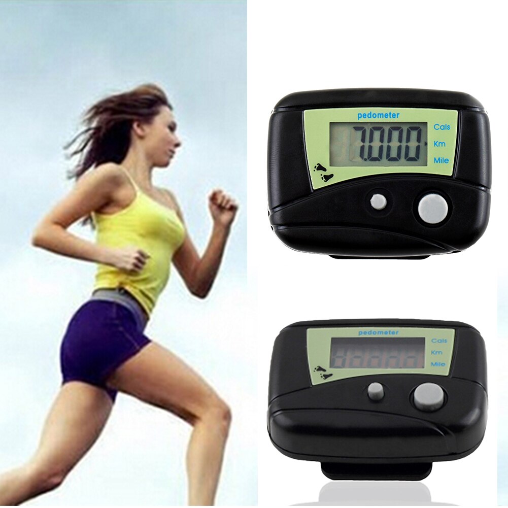 Calories Small Movement Multifunction Portable LCD Counting Walking Clip Outdoor Digital Pedometer