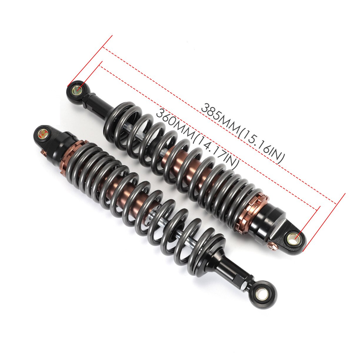Amortisseur Arrière VTT Manitou Swinger 4 Way SPV - Course 175mm, Diamètre 35mm, Occasion Fonctionnel