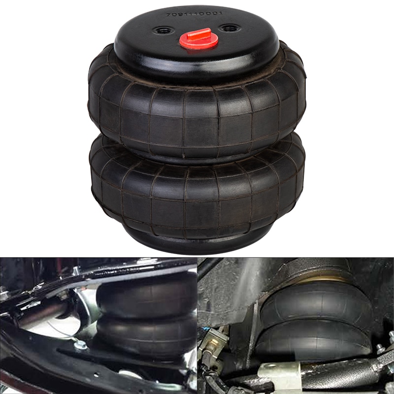 2E6X6 Luchtvering Dubbele Convolute Rubber Luchtbalgsteunplaat/Airbag Schokdemper FD70-13