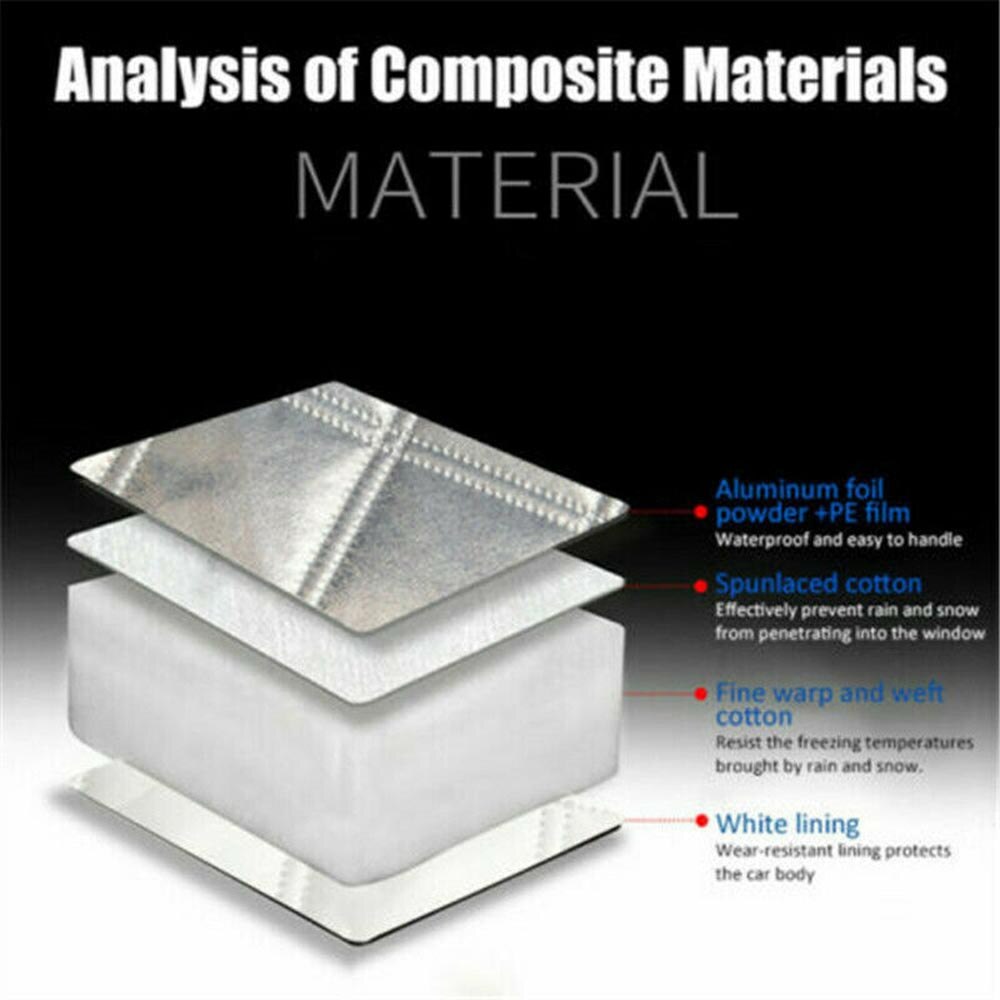 Magnetic Car Windshield Sunshade Dust Cover Automobiles Rain Ice Snow Protector Anti Heat Front Window Car SUV Cover