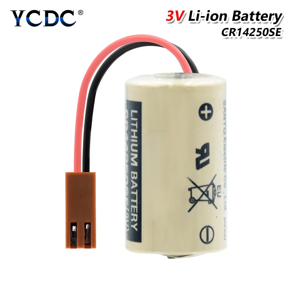 Ycdc CR14250SE CR14250 Batterij 3V 1000Mah Plc Industriële Control Lithium Li-Ion Batterijen 1/2AA