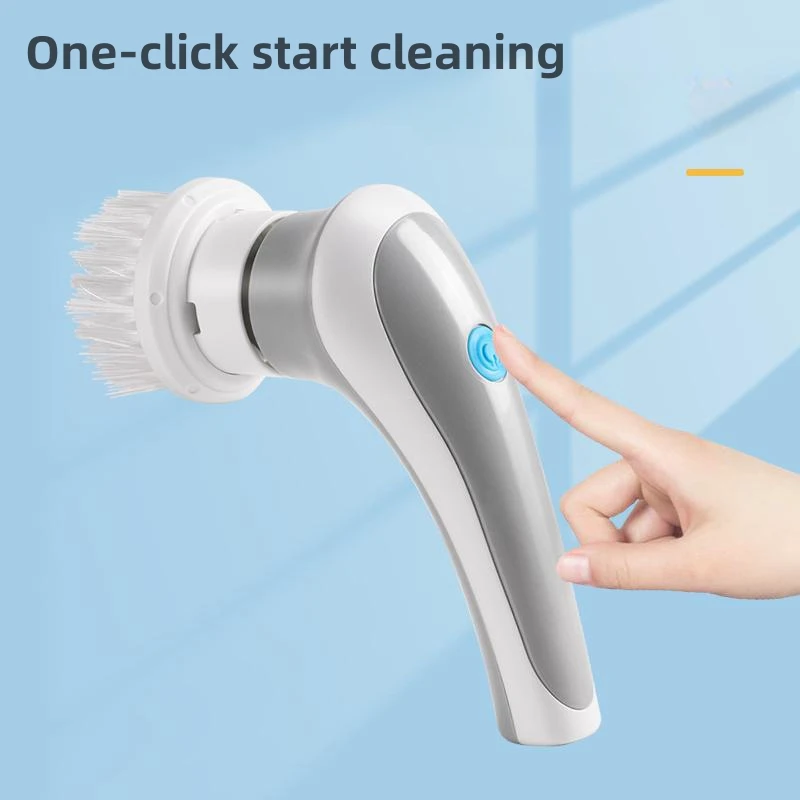 XIMEIJIE elektrische reinigingsborstel keukenreiniger huishoudelijke afwasborstel multifunctionele draadloze reinigingsborstel binnengereedschap