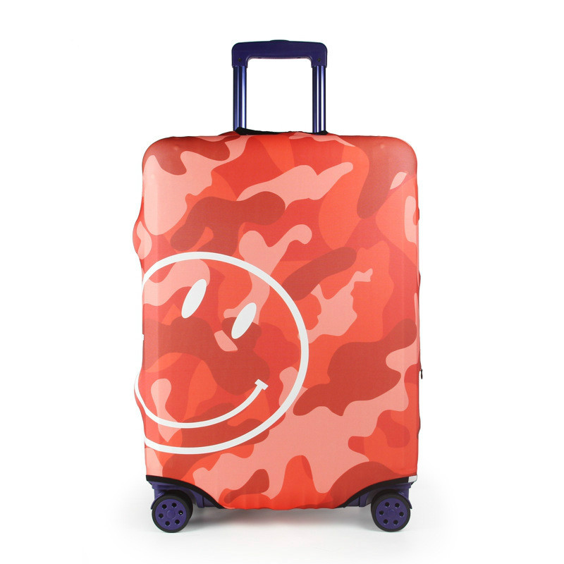 Flower Travel Luggage Protective Cover Thicker Elastic Fabric Colorful Trolley Suitcase Cover For 18-32 inch