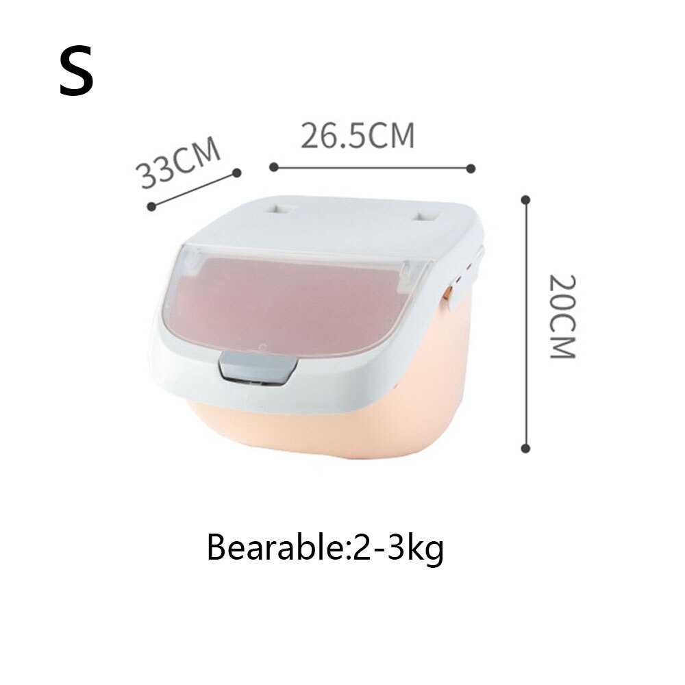 Pet Dog Feeder Storage Food Container Mildew Anti-Oxidation Large Capacity Storage Fresh Box Food Container Dog Bucket