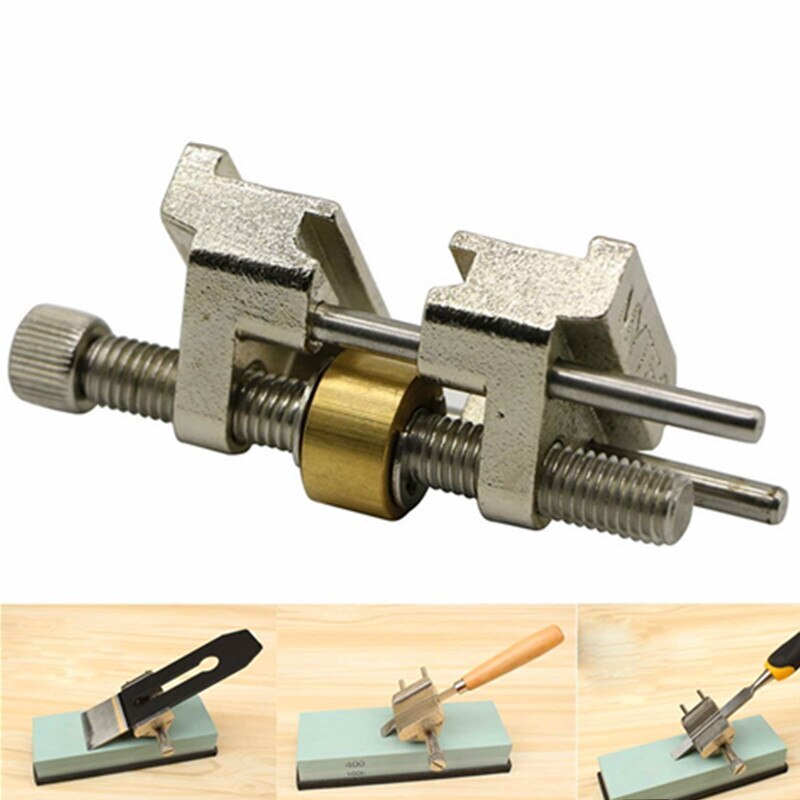 Precision Honing Guide Jig for Chisel Plane Blade Graver Iron Edge Sharpening Wood Work Bevel Angle Sharpener Abrasive Tools