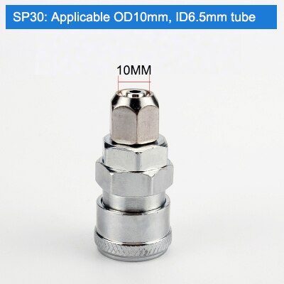 C type Hose Quick connector PP30 SP30 PF30 SF30 PH30 SH30 PM30 SM30 Pneumatic fitting Conector del compresor de aire: SP30