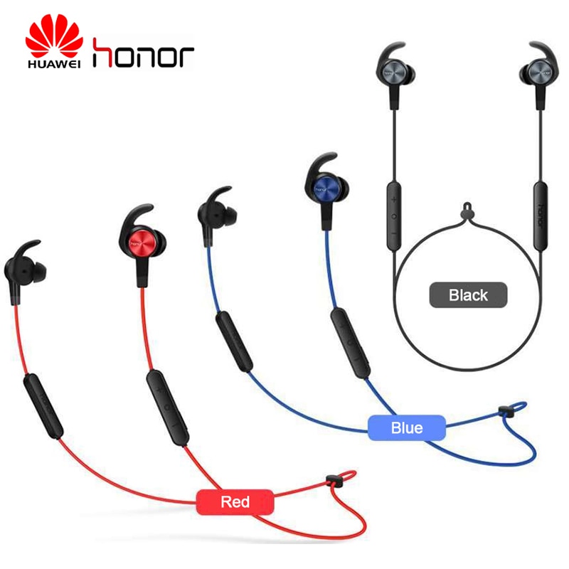 Origina Huawei Honor xSport AM61 Oortelefoon Bluetooth Draadloze Magneet In-Ear stijl headset voor iOS Android Smartphone