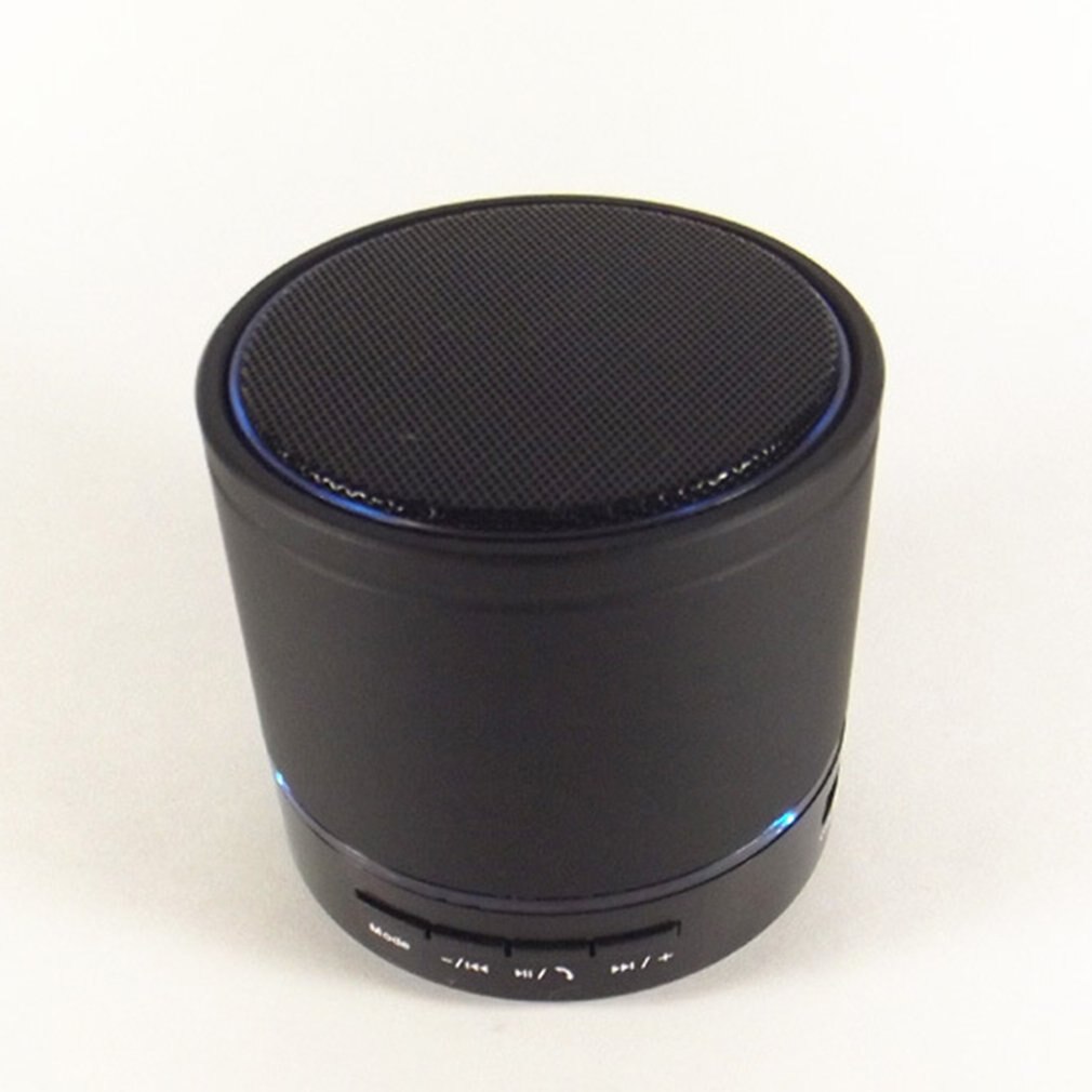 Portable Mini Wireless Speaker With Mic Loudspeaker LED Heavy Bass Stereo Music Players Sound Box Speaker