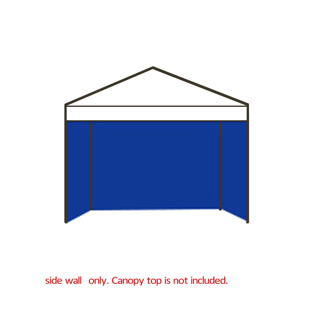 Lado Glorieta, marquesina tienda de la tela de Oxford de jardín impermeable Canopy refugio Windbar translúcido/Normal mirador Pared 3x 3m/6m