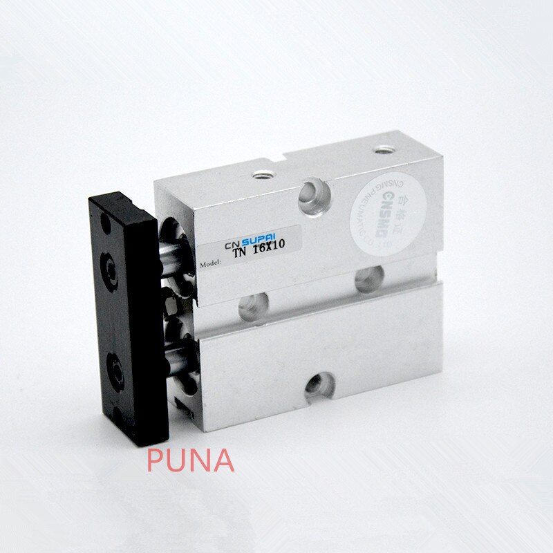 TN16*50 16mm Bore 50mm Stroke Compact Air Cylinders TN16X50-S Dual Action Air Pneumatic Cylinder