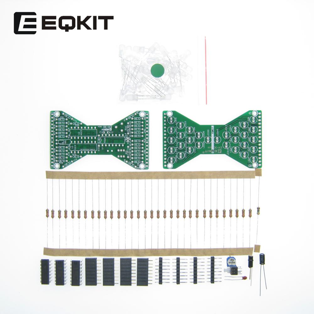 EQKIT Kit de bricolage sablier électronique/composants de sablier électronique/sablier électronique bricolage/Kit électronique intéressant: green
