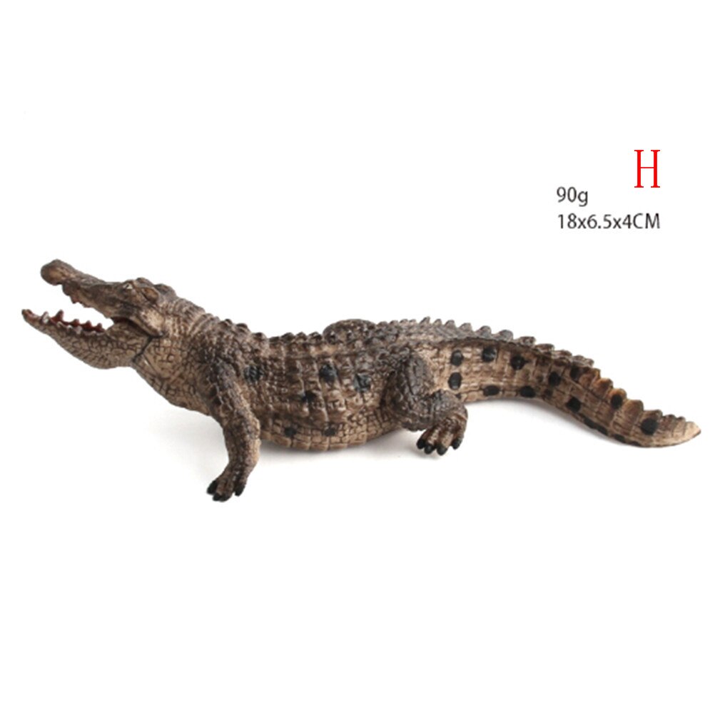 1pcs Halloween Realistische krokodil Rubber Speelgoed Safari Tuin Props Joke Prank Ongeveer en Gag Spelen Grappen Speelgoed: H