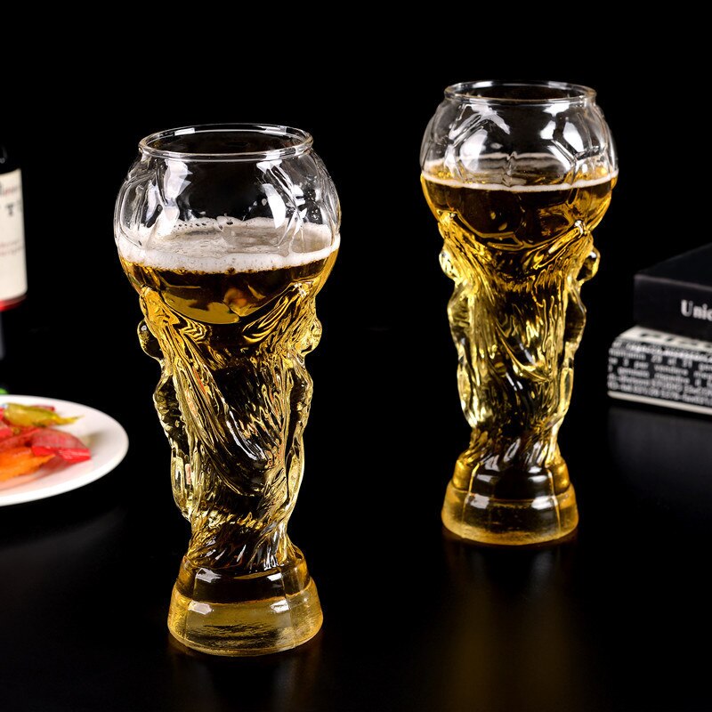 Joudoo fotballkrus bar glass 450ml vinglass whisky kopp øl kopp beger juice kopp høyt borosilikat glass 35