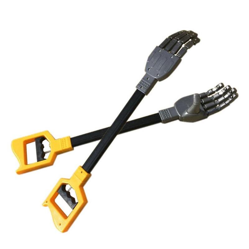 55CM Robot Claw Hand Grabber Grabbing Stick Hand Wrist Grab Robot Kid Strengthen Plastic DIY Toy E3S9