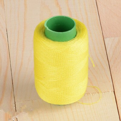 Rouleau de fil à coudre multicolore 300 Polyester, ensemble de fils solides et durables pour Machines à main, 100% mètres: E