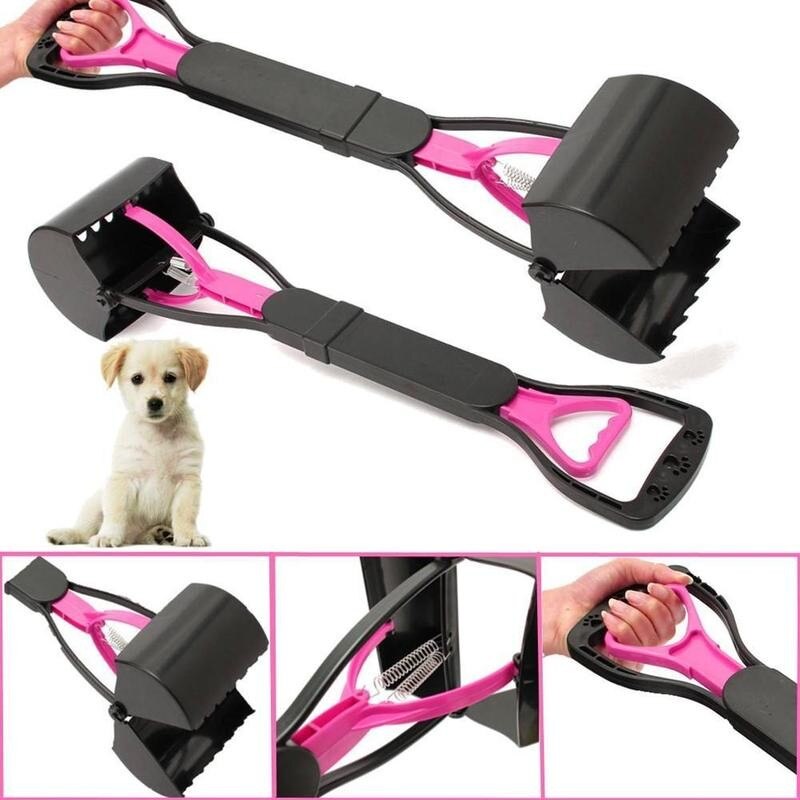 Pet Poop Scoop Poop Scoop Shovel Pick Up Animal Waste Pooper Tools 3 Handle Pet Pet Picker Dog Cleaning Scooper Colors Long S9A7
