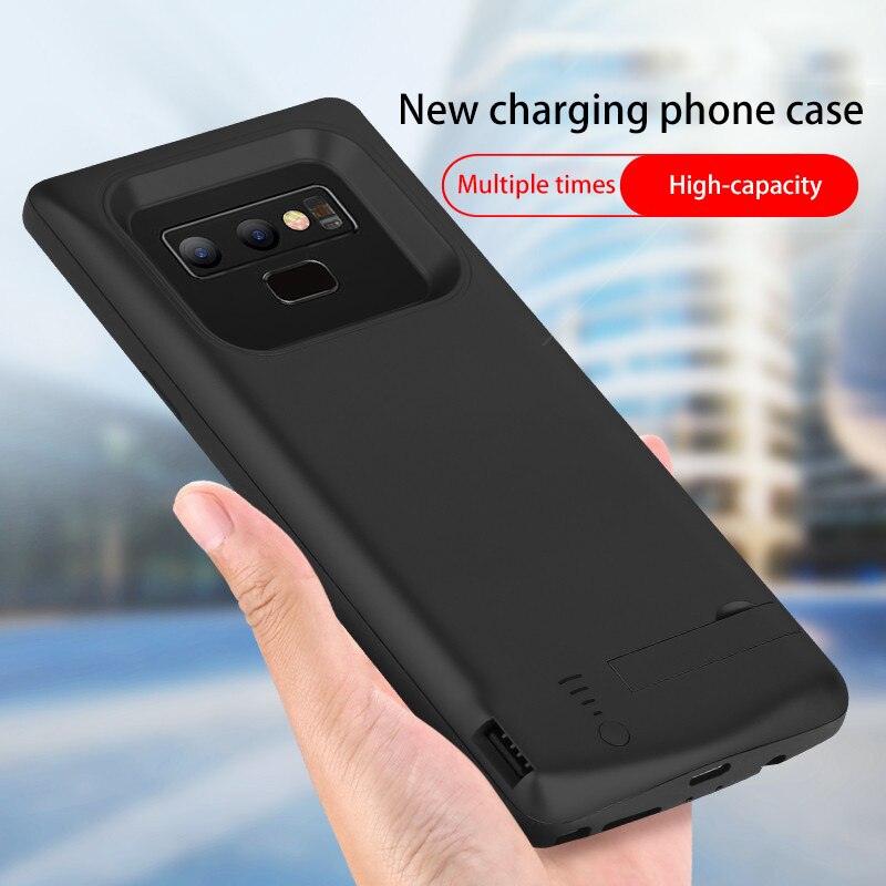 5000/6000/6500mAh Portable Power Bank Battery Charger Case For Samsung Galaxy Note 8 9 S8 S9 Plus External Backup Battery Case